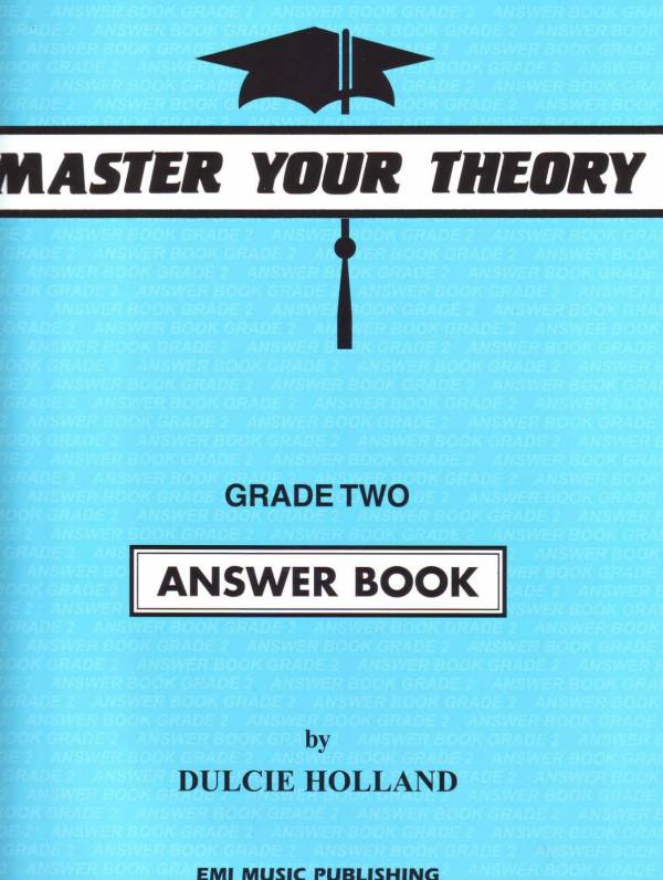 Master Your Theory Grade 2 / Two - ANSWER BOOK (Revised Edition)