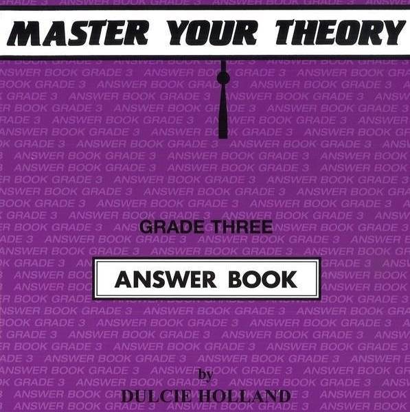 Master Your Theory Grade 3 / Three - ANSWER BOOK (Revised Edition)
