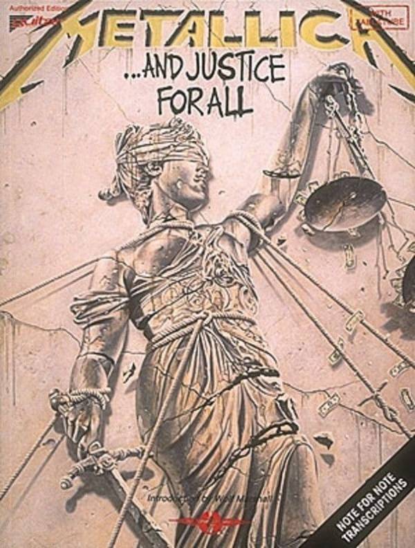 METALLICA ...AND JUSTICE FOR ALL GUITAR TAB SONGBOOK