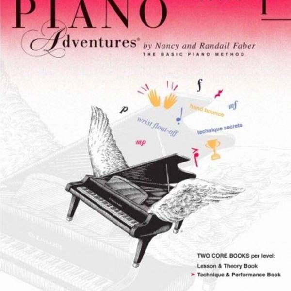 PIANO ADVENTURES ALL IN TWO LEVEL 1 TECHNIQUE & PERFORMANCE BOOK – FABER