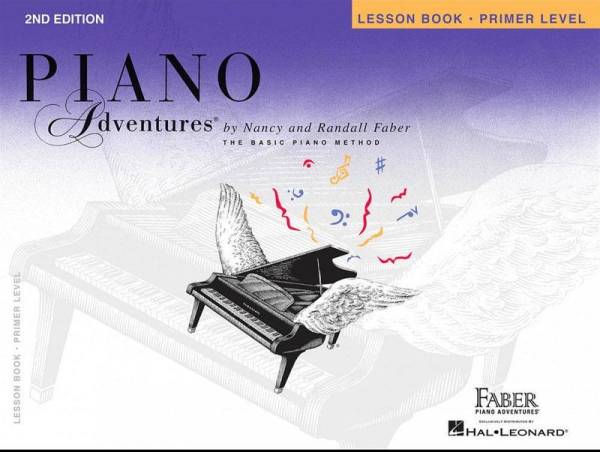 PIANO ADVENTURES PRIMER LEVEL - LESSON BOOK /CD 2ND EDITION - FABER