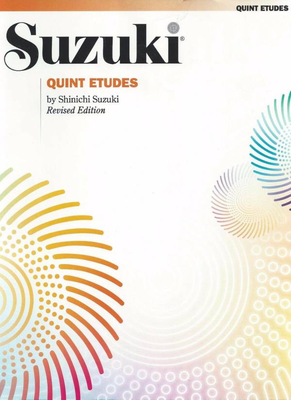 SUZUKI QUINT ETUDES – REVISED EDITION – SHINICHI SUZUKI
