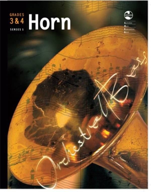 AMEB HORN GRADE 3 AND 4 ORCHESTRAL BRASS CURRENT EDITION