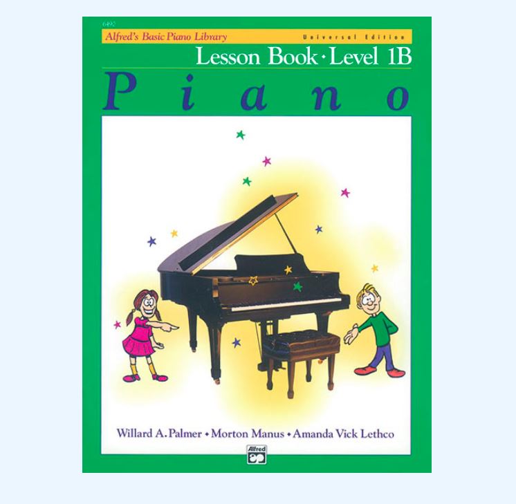 ALFRED'S BASIC PIANO LIBRARY LESSON BOOK LEVEL 1B