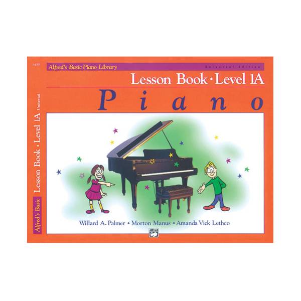Alfred's Basic Piano Library - Lesson Book - Level 1A