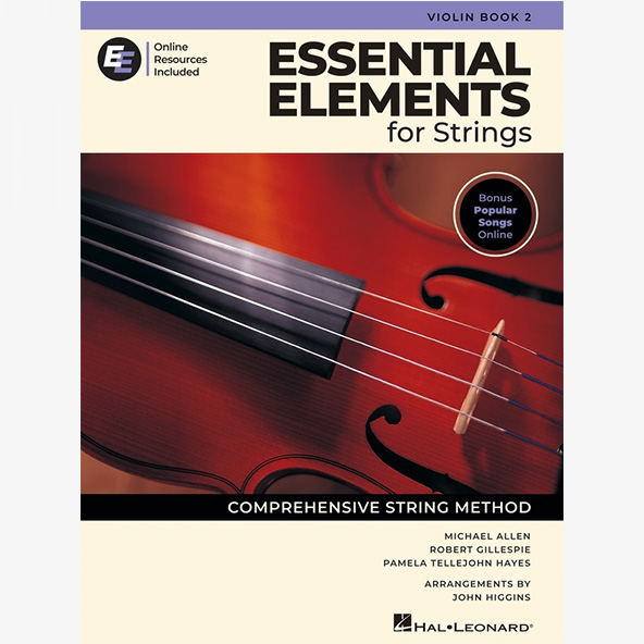 ESSENTIAL ELEMENTS FOR STRINGS VIOLIN BOOK GRADE 2 WITH ONLINE INTERACTIVE LESSONS
