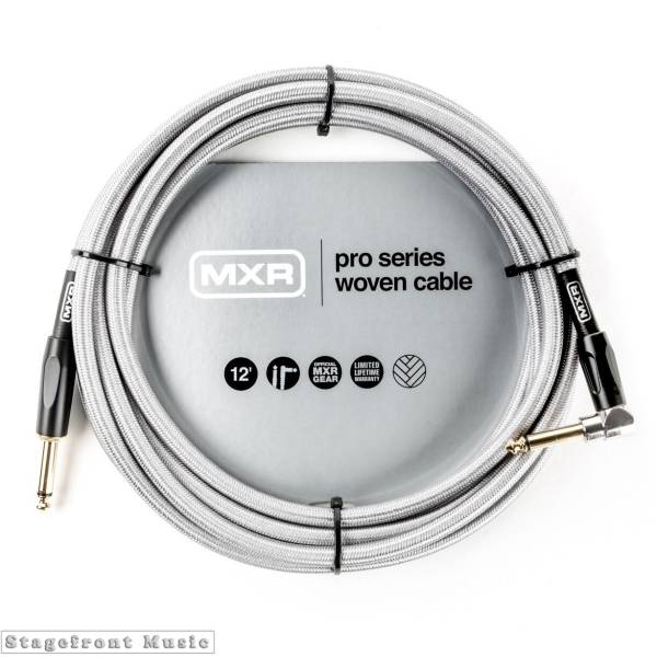 MXR PRO SERIES DCIX10R 10 FOOT INSTRUMENT CABLE STRAIGHT-RIGHT ANGLE JACK GUITAR LEAD