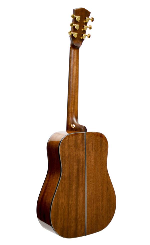 CORT GOLD TRAVELLER MINI ¾ BODY ACOUSTIC ALL SOLID TRAVEL GUITAR WITH SOFT CASE