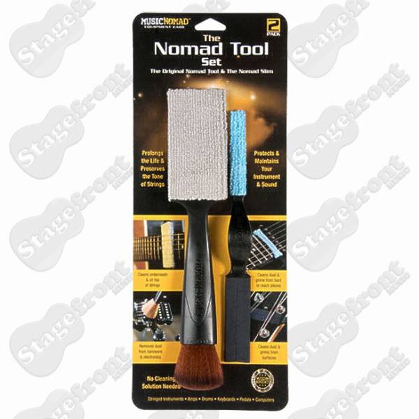 MUSIC NOMAD TOOL SET CLEANS DUST & GRIME FROM HARD TO REACH AREAS MN204