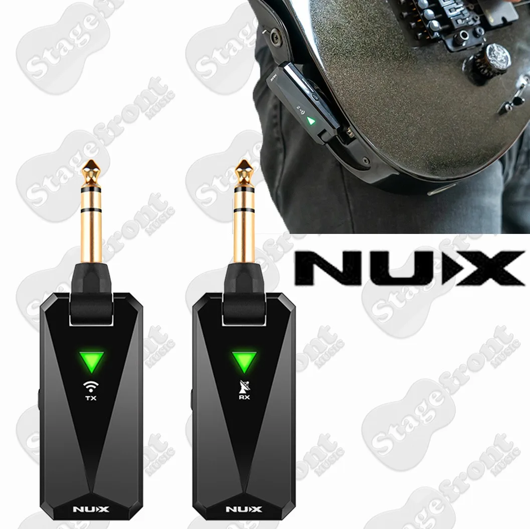 NUX B5RC DELUXE DIGITAL 2.4GHZ WIRELESS GUITAR INSTRUMENT SYSTEM