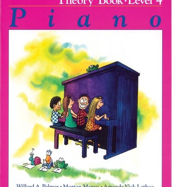 ALFRED'S BASIC PIANO COURSE THEORY BOOK LEVEL 4