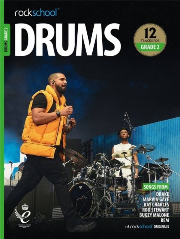 ROCKSCHOOL DRUMS GRADE 2 2018 – 2024 NEW EDITION