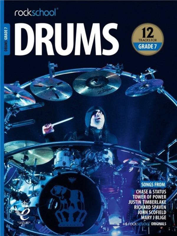 ROCKSCHOOL DRUMS GRADE 7 2018 – 2024 NEW EDITION