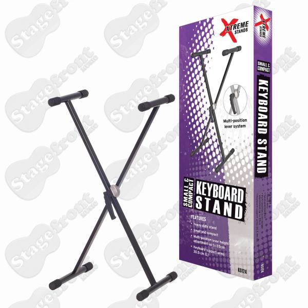 KEYBOARD STAND MULTI POSITION HEIGHT ADJUSTMENT KS124