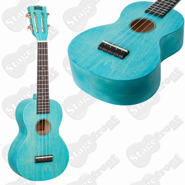 MAHALO ISLAND SERIES CONCERT UKULELES WITH SEE THROUGH COLOURS – Select your colour