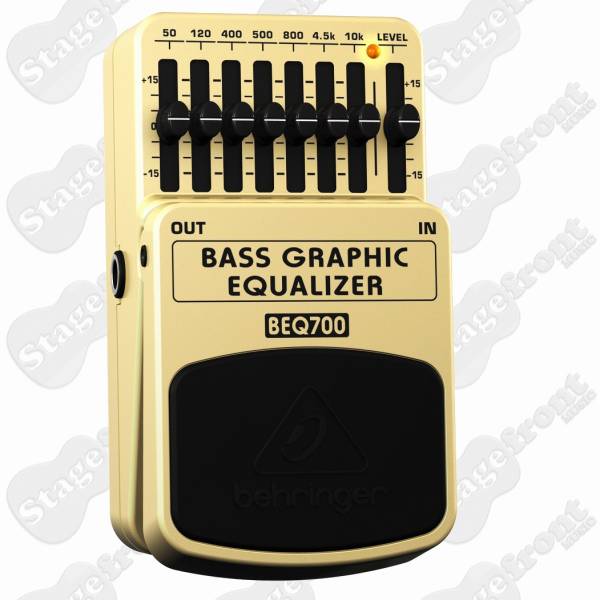 BEHRINGER EQ700 ULTIMATE 7-BAND GRAPHIC EQUALIZER FOR BASS GUITAR