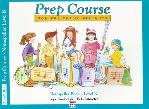 ALFRED'S BASIC PIANO PREP COURSE NOTESPELLER BOOK A FOR YOUNG BEGINNERS
