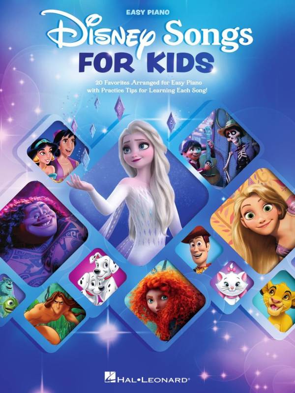 DISNEY SONGS FOR KIDS EASY PIANO