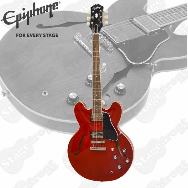 EPIPHONE ES335 HOLLOW BODY GUITAR LAYERED MAPLE TOP & BODY