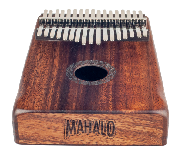MAHALO 17 NOTE HANDMADE KALIMBA TRADITIONAL AFRICAN LANDSCAPE MKA17TD