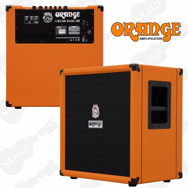 ORANGE CRUSH BASS 100 COMBO AMP 15” SPEAKER
