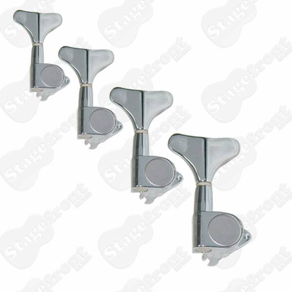 MACHINE HEADS Dr PARTS 4 STRING ELECTRIC BASS 4-IN-LINE GUITAR TUNERS