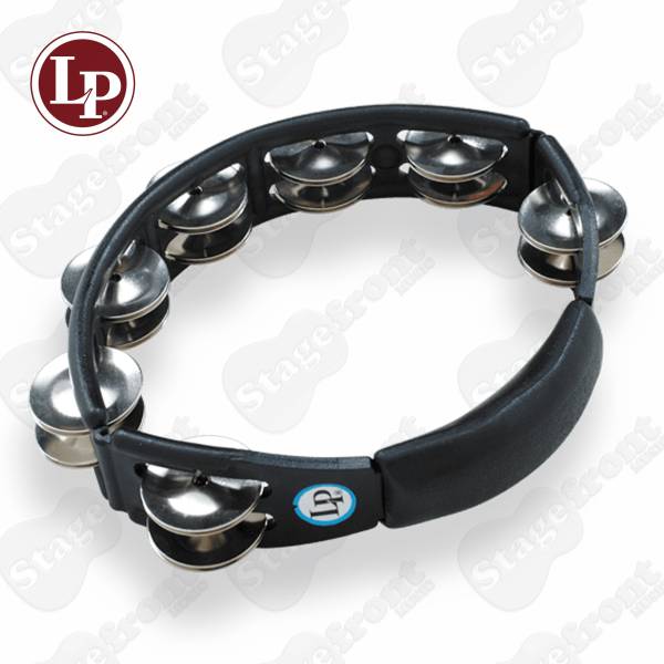 LP PERCUSSION CYCLOPS HANDHELD TAMBOURINE BLACK LP150