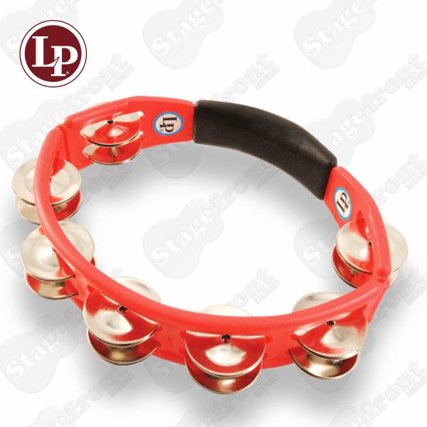 LP PERCUSSION CYCLOPS HANDHELD TAMBOURINE RED LP151
