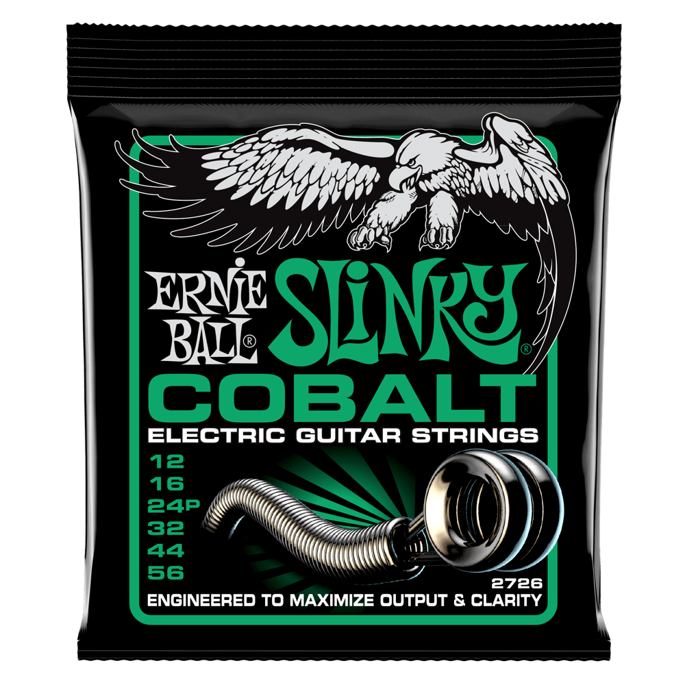 ERNIE BALL SLINKY COBALT ELECTRIC GUITAR STRINGS – SELECT GAUGE