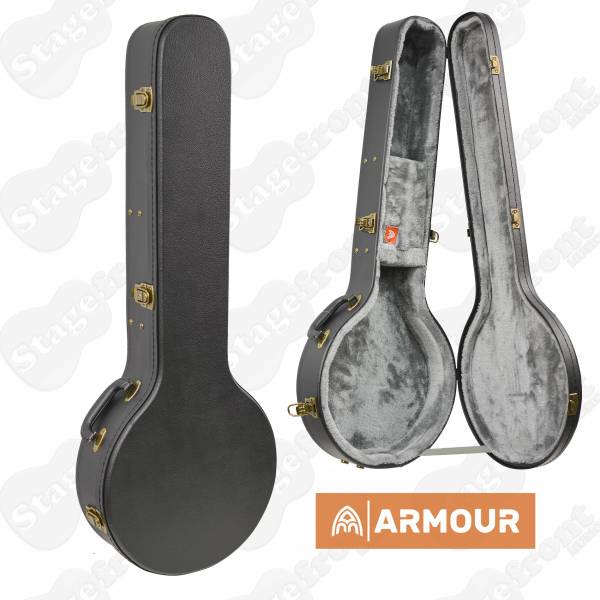 ARMOUR BANJO PREMIUM WOOD CASE APCBJ