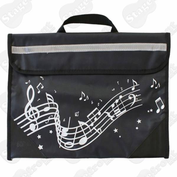 MUSICWEAR GIFTWARE WAVY STAVE MUSIC BAG - Select Colour