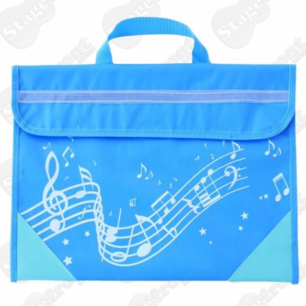 MUSICWEAR GIFTWARE WAVY STAVE MUSIC BAG - Select Colour
