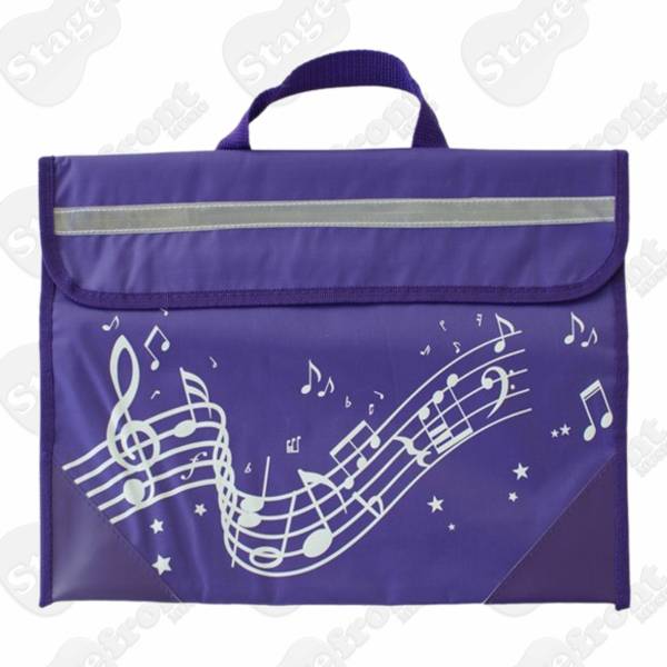 MUSICWEAR GIFTWARE WAVY STAVE MUSIC BAG - Select Colour
