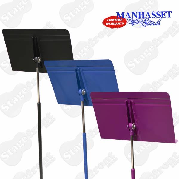 MANHASSET SYMPHONY MUSIC STAND EASY AUTOMATIC NO-KNOB FRICTION-TILT NECK