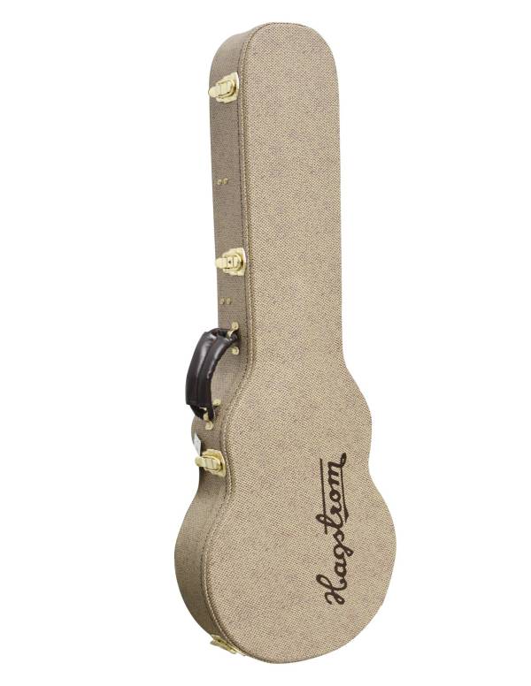 HAGSTROM ULMAXMMD ULTRA MAX ELECTRIC GUITAR IN MILKY WITH CASE