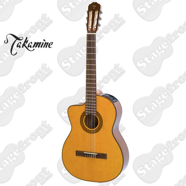TAKAMINE GC1 SERIES LEFT HANDED ACOUSTIC ELECTRIC CLASSICAL GUITAR GC1CENATLH