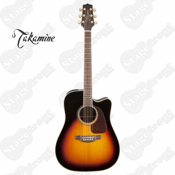 TAKAMINE G70 SERIES SOLID SPRUCE DREADNOUGHT ACOUSTIC ELECTRIC GUITAR GD71CEBSB