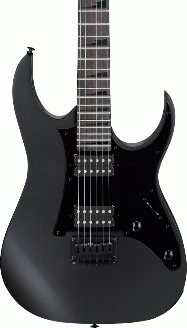 IBANEZ RG SERIES BLACK FLAT ELECTRIC GUITAR RGR131EXBKF