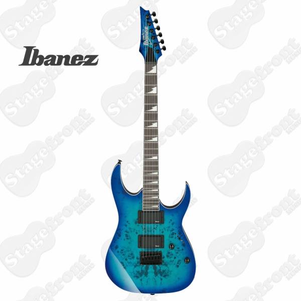 IBANEZ RG SERIES AQUA BURST ELECTRIC GUITAR RGR221PAAQB