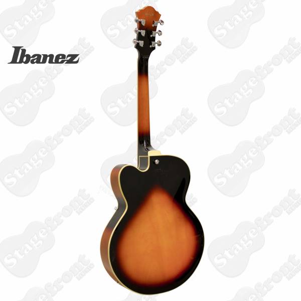 IBANEZ BROWN SUNBURST ARTCORE HOLLOWBODY GUITAR AF75BS