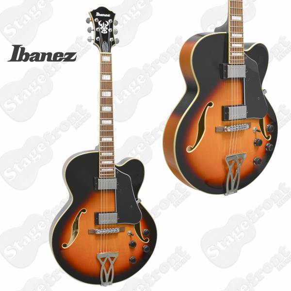 IBANEZ BROWN SUNBURST ARTCORE HOLLOWBODY GUITAR AF75BS