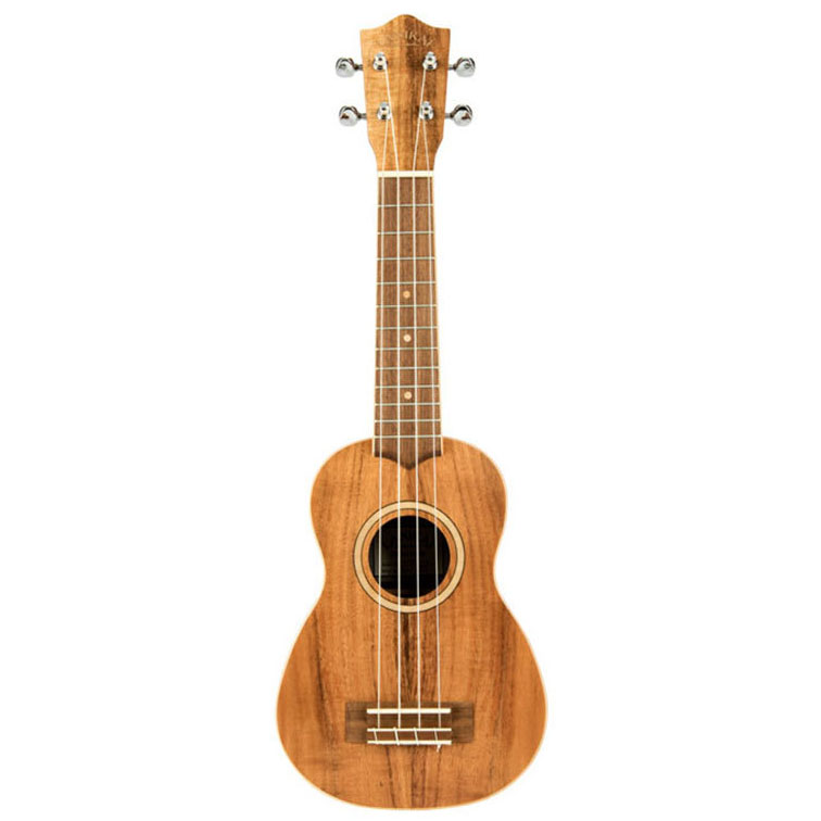 Lanikai LACS Soprano Ukulele with a natural acacia wood finish.
