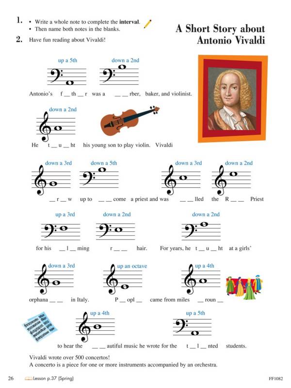 PIANO ADVENTURES THEORY BOOK LEVEL 2A SECOND EDITION