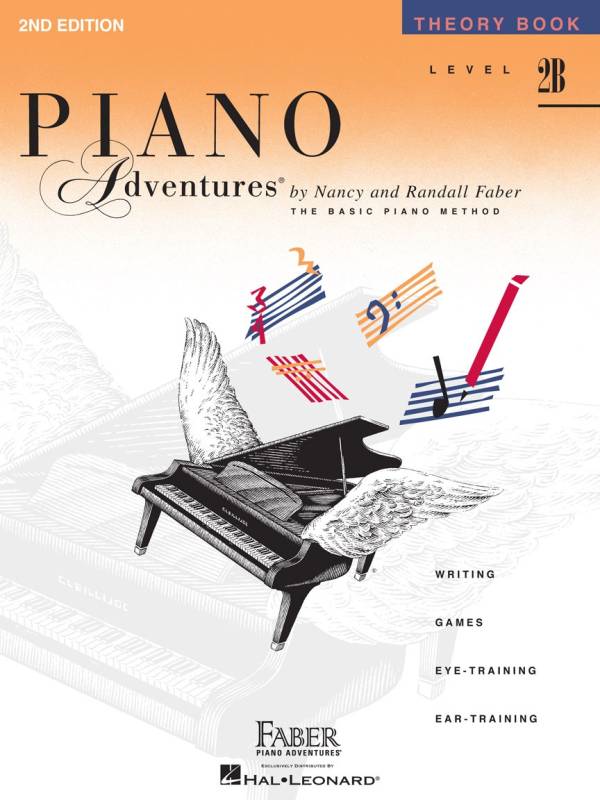PIANO ADVENTURES THEORY BOOK LEVEL 2B SECOND EDITION