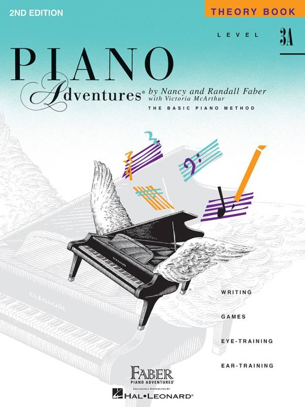 PIANO ADVENTURES THEORY BOOK LEVEL 3A 2ND EDITION