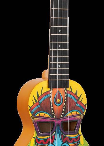 MAHALO ART SERIES TIKI SOPRANO UKULELE WITH CARRY BAG MA1TK