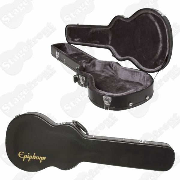 EPIPHONE LES PAUL HARD SHELL CASE PREMIUM PADDED HANDLE AND HEAVY DUTY LATCHES