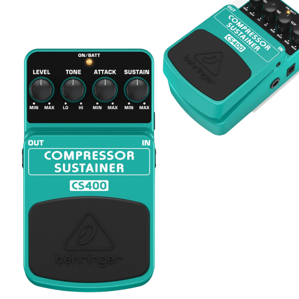 BEHRINGER CS400 COMPRESSOR AND SUSTAINER PEDAL