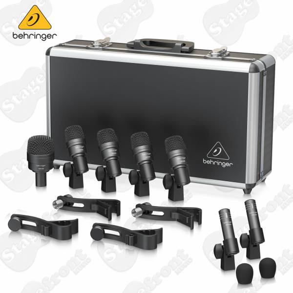BEHRINGER 7 PCE DRUM MICROPHONE SET IN CASE BC1200