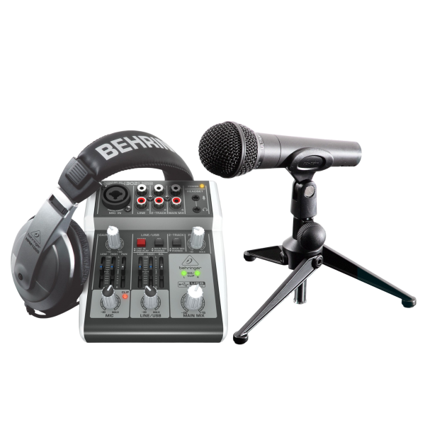 BEHRINGER PODCASTUDIO 2 USB RECORDING PACKAGE